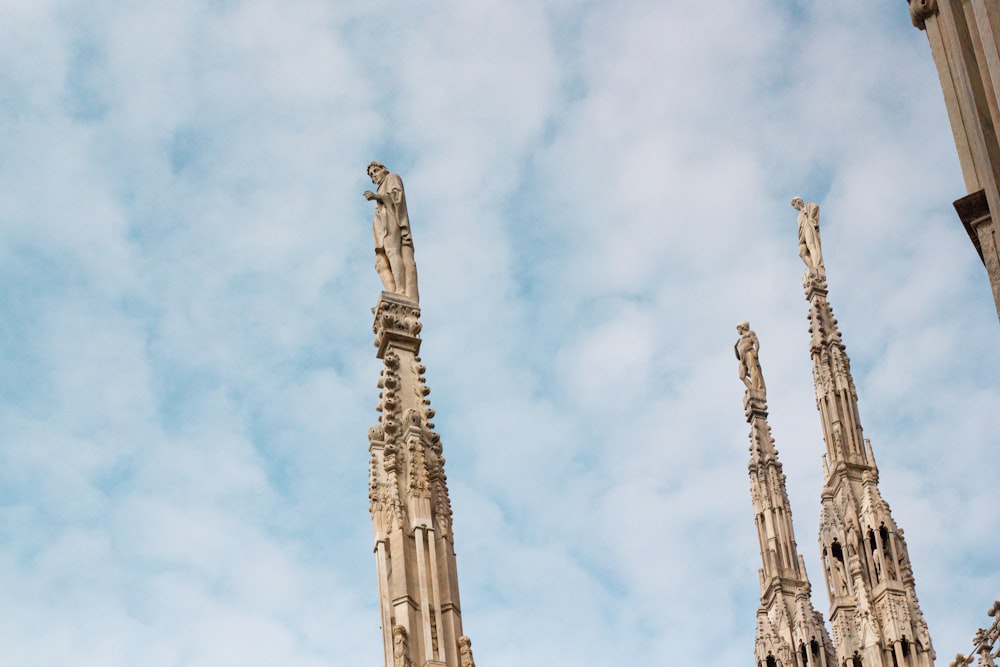 brown concrete tower under blue sky during daytime