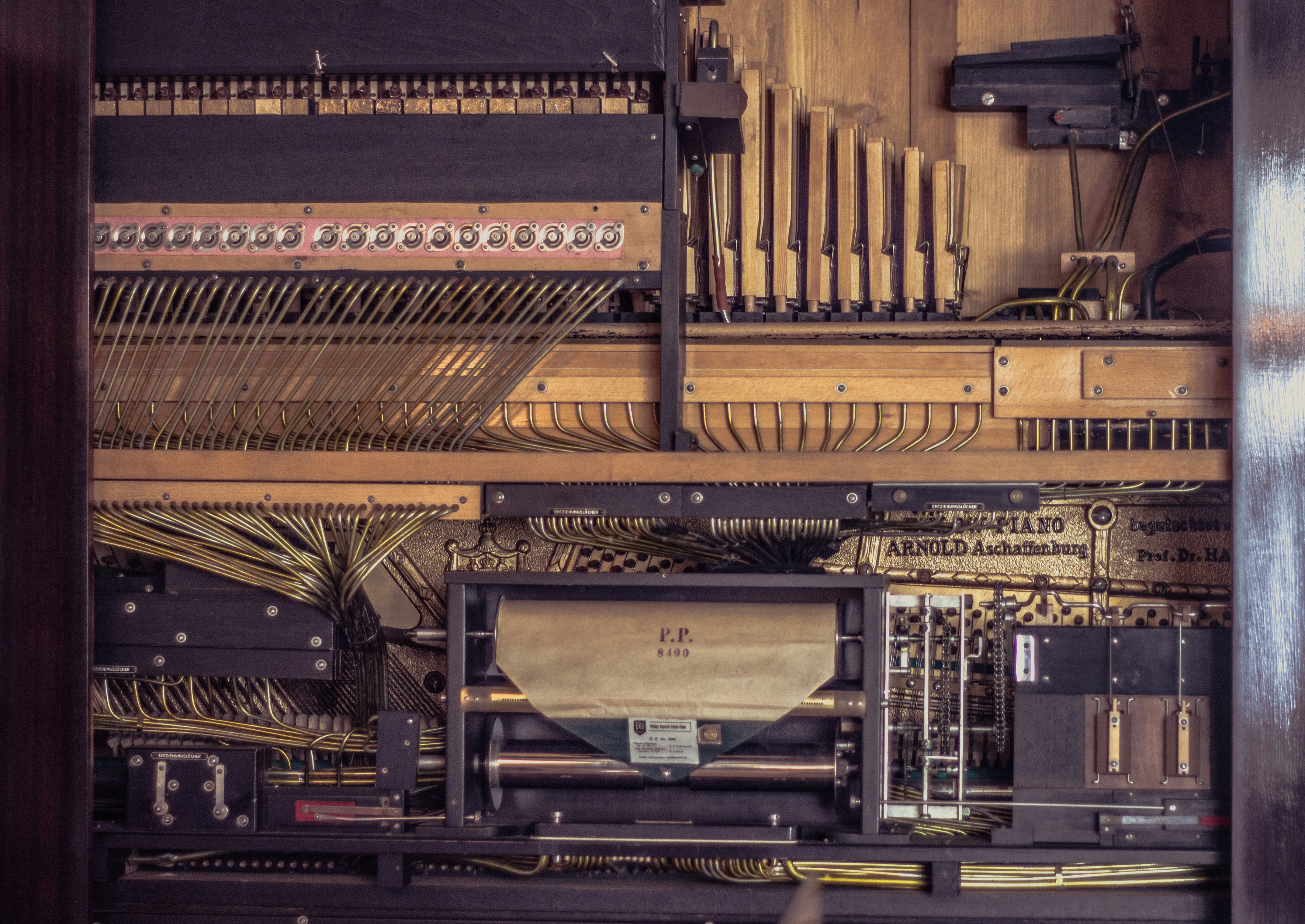 black and brown wooden stage