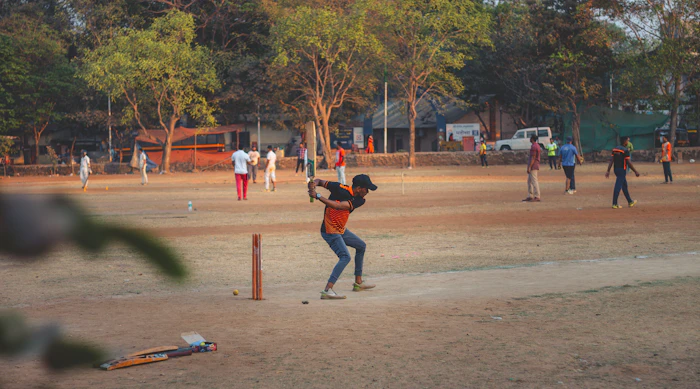 Cricket practice