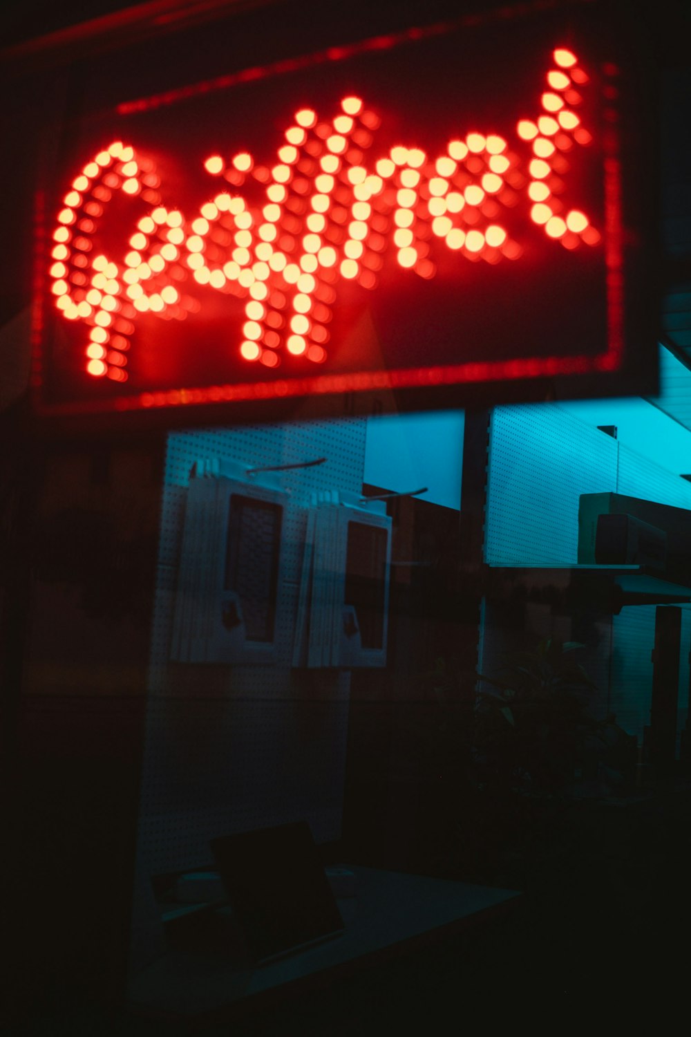 red and white kanji text neon light signage