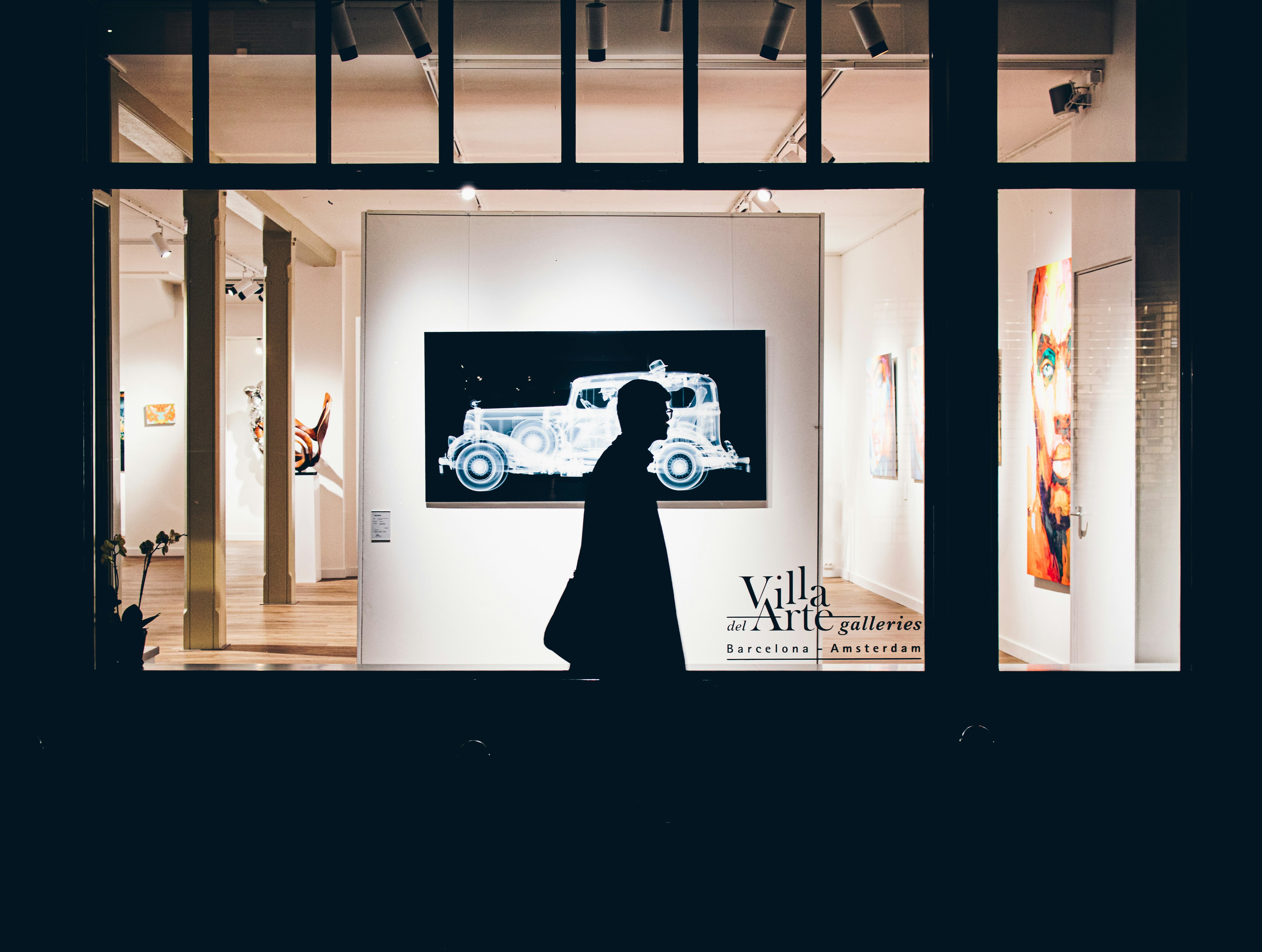 night walk past ary galleries