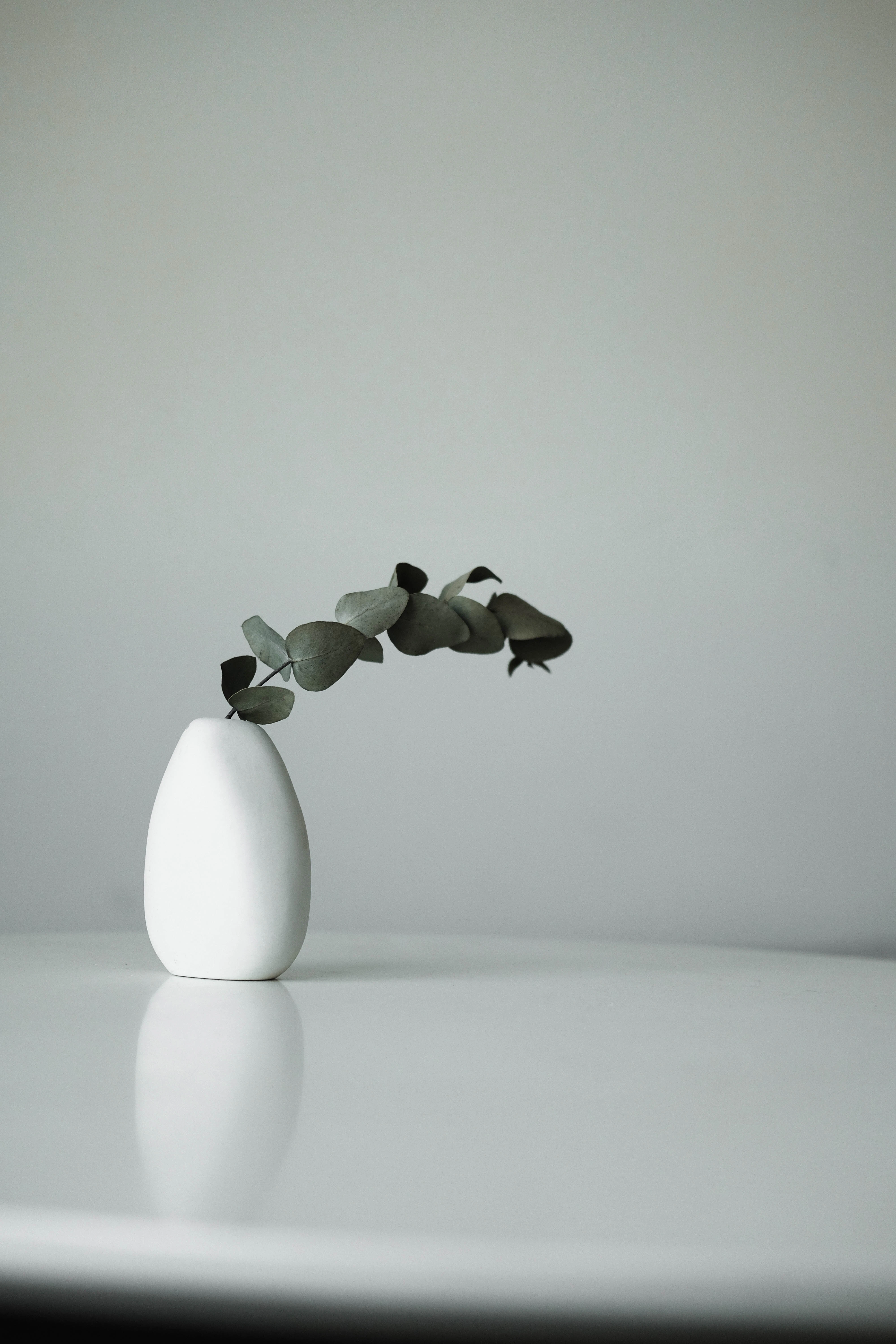 Silver Embossed Vase