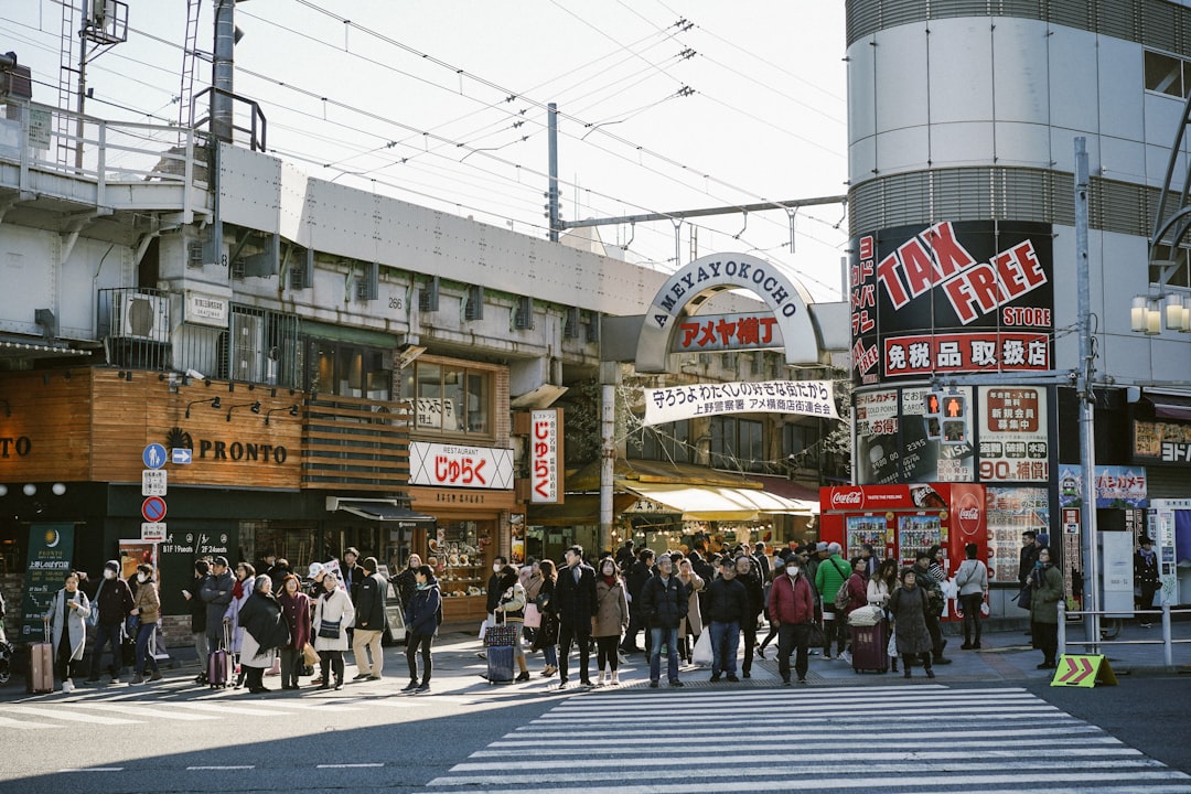 Town photo spot Ameyoko market Tokyo