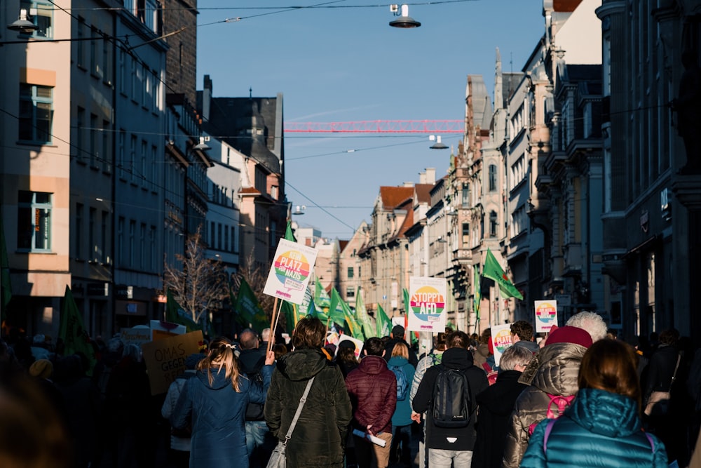 people walking on street during daytime