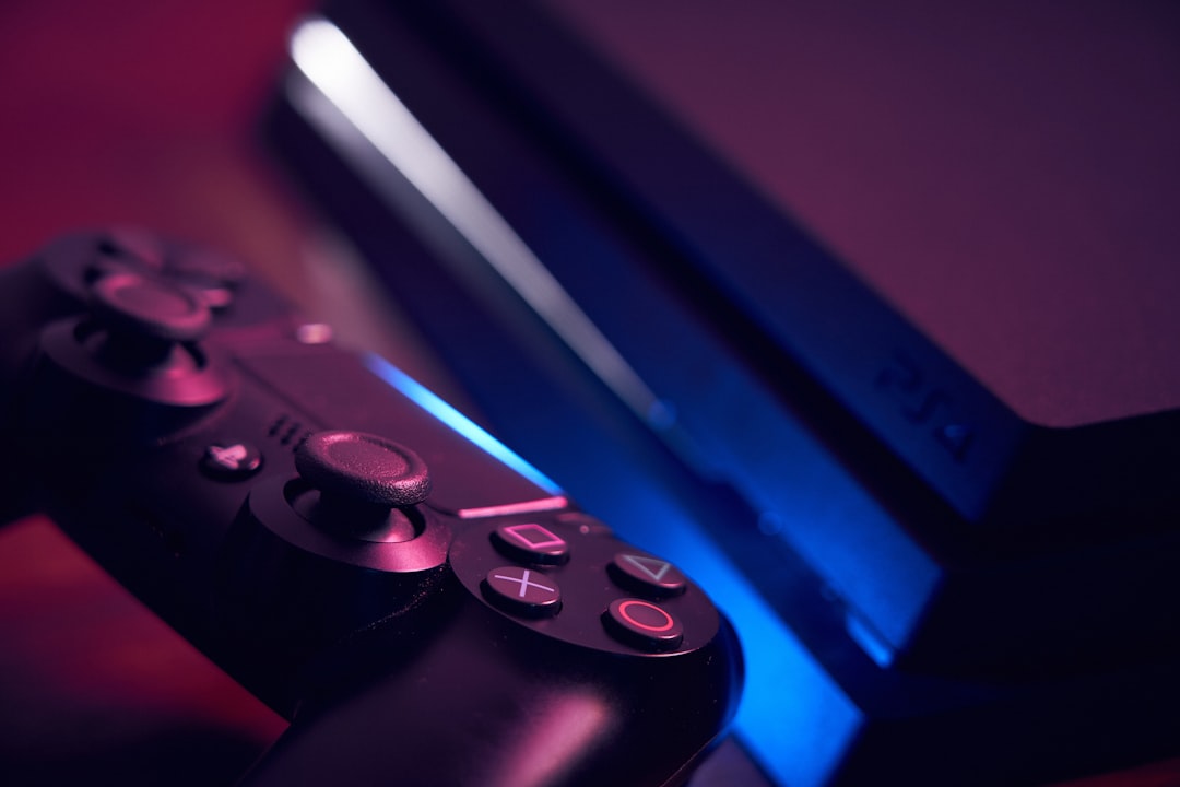 Unsplash image for gaming console