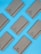 Several gray notebooks with elastic bands are arranged diagonally on a bright blue background. The word 'Swagup' is printed on each notebook.