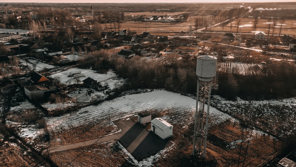 aerial view of city during daytime