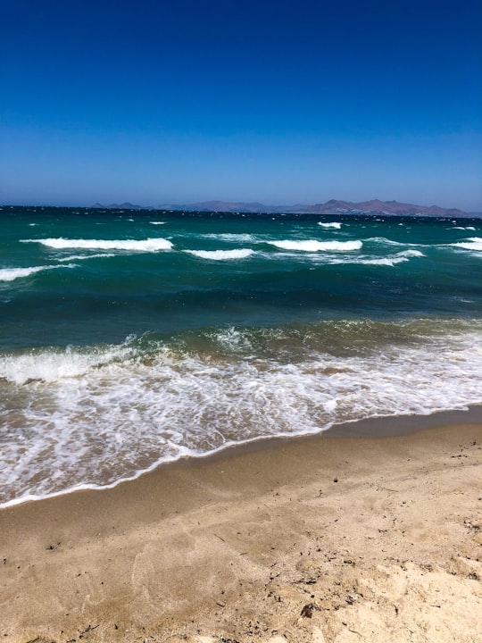 sea waves crashing on shore during daytime in Kos Greece