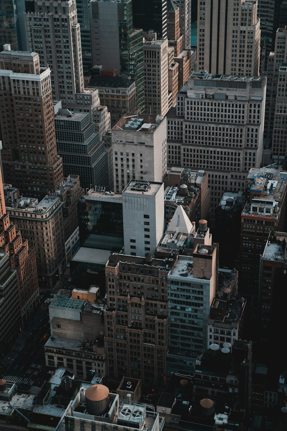 aerial view of city buildings during daytime