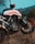 white orange and black sports bike