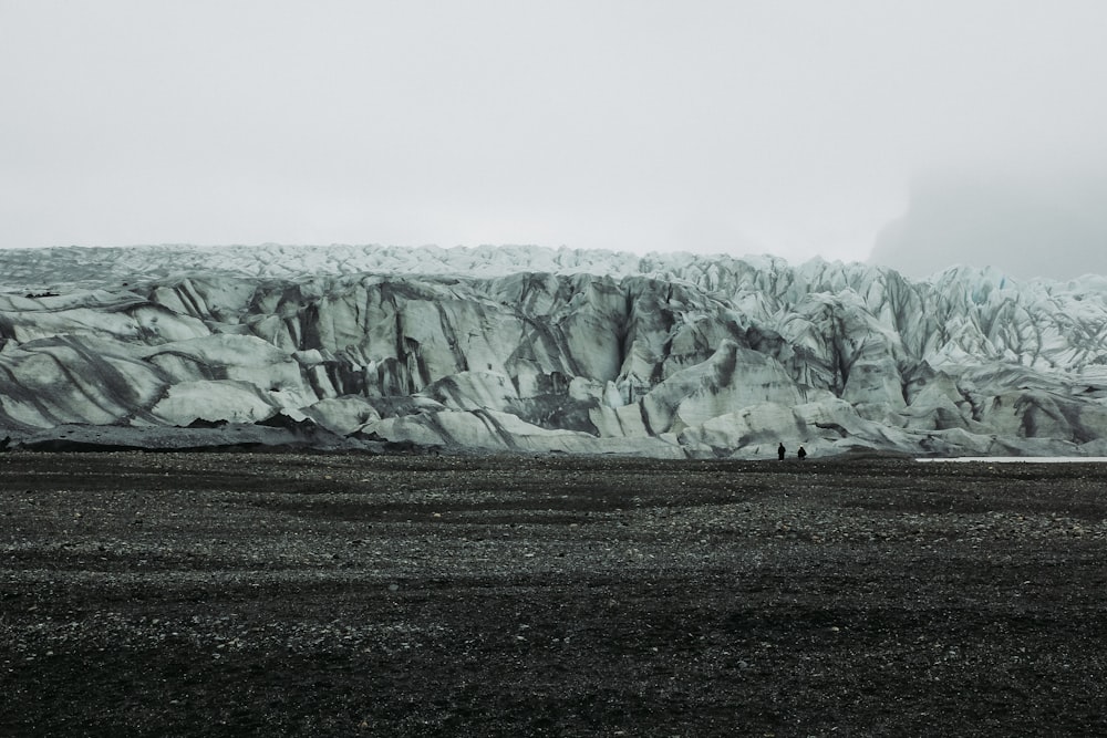 gray rock formation under white sky during daytime