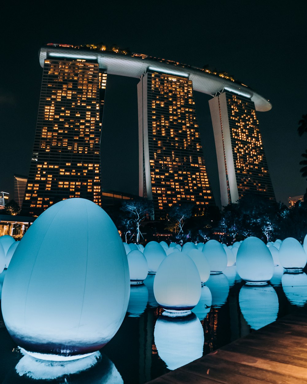 people walking on street during night time