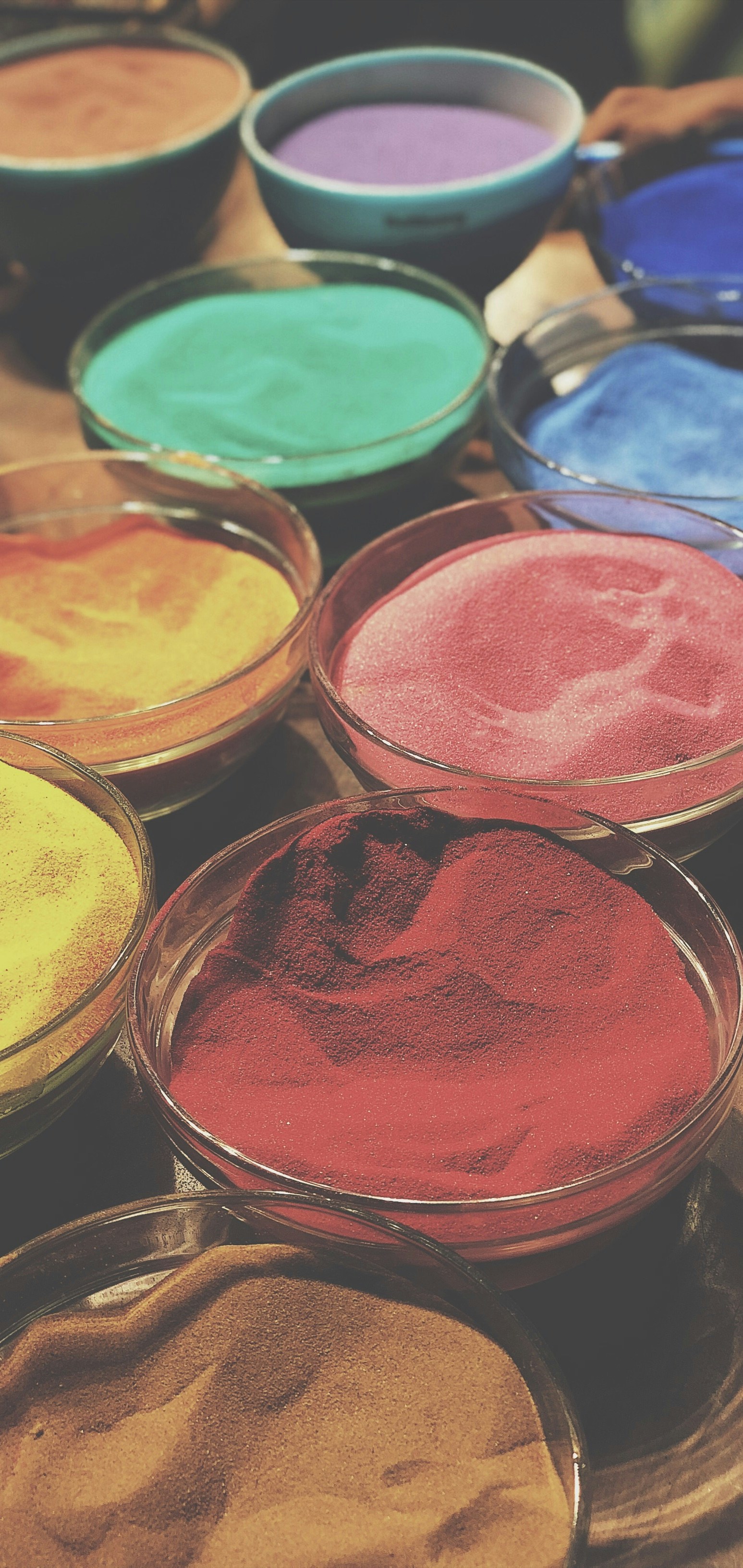 Organic Holi colours Holi Color Pack  of 8 Bags - 800 Grams  100 grams each Delivered by 3rd march