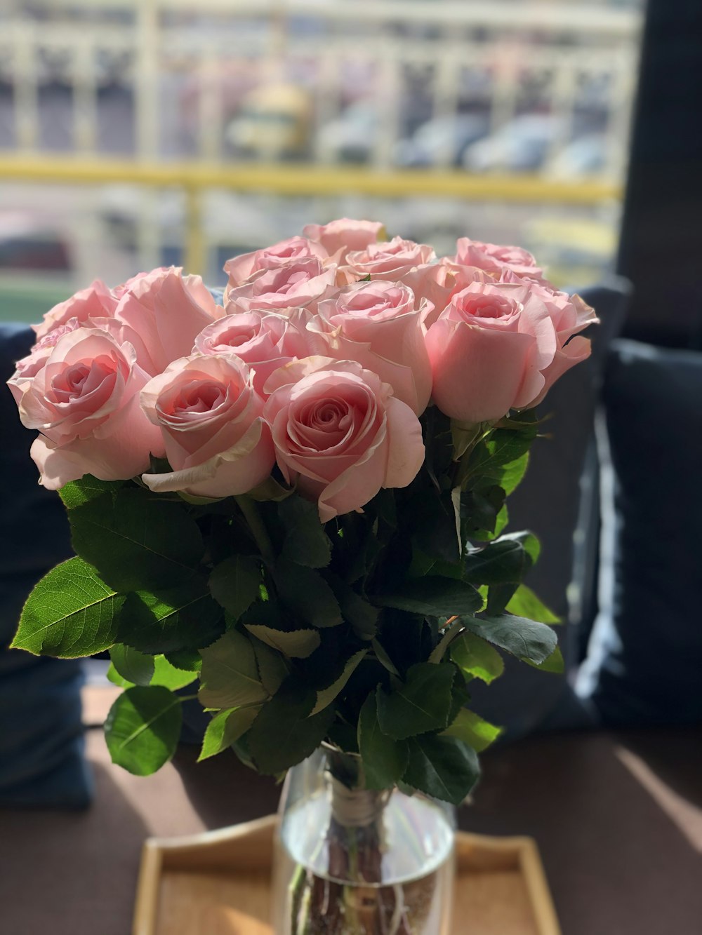 pink roses in close up photography