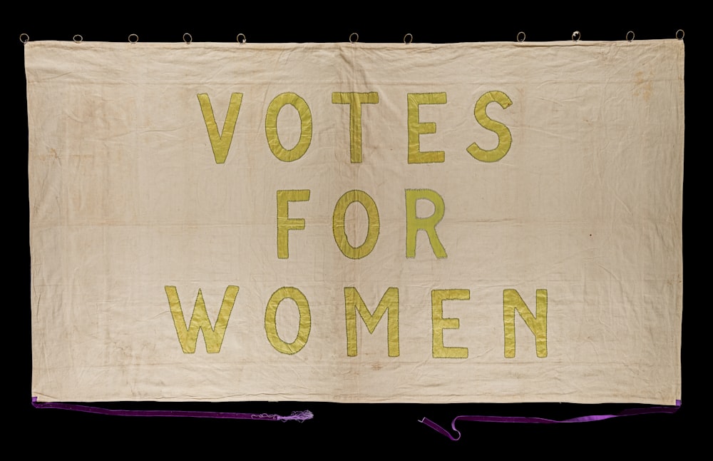 suffrage banner