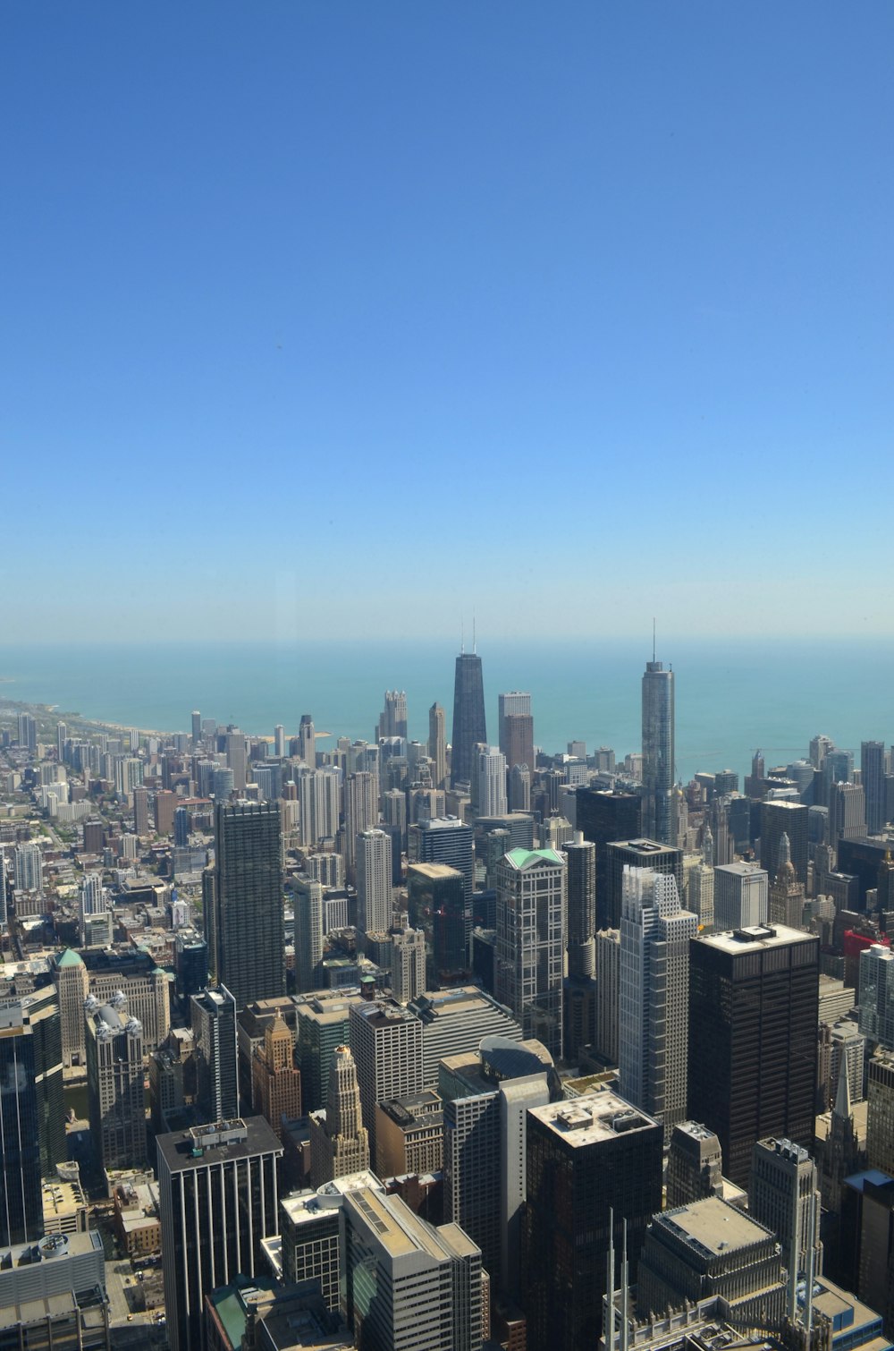 aerial view of city buildings during daytime