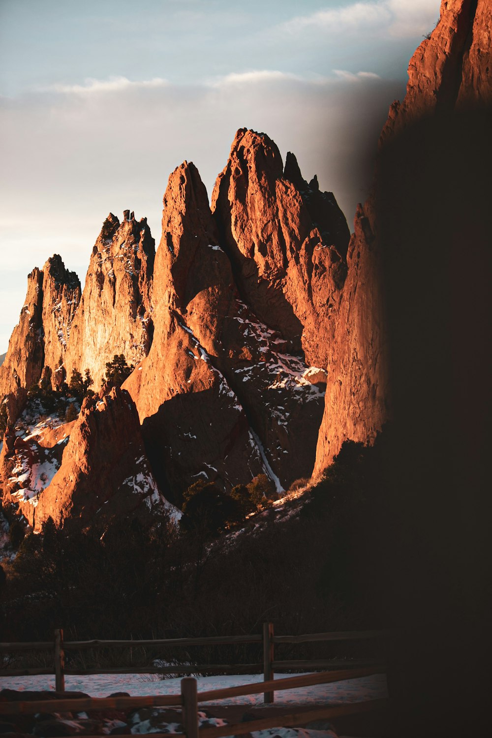 brown rock formation during daytime