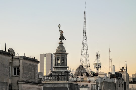 brown concrete building during daytime in Plaza de Mayo Argentina