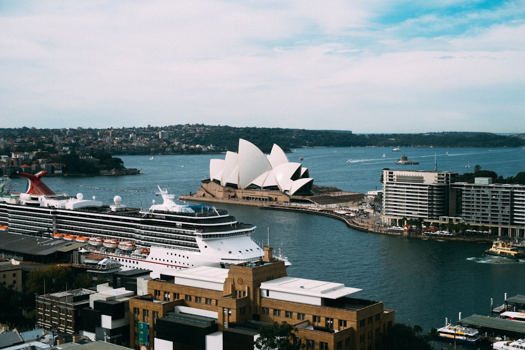 white cruise ship on sea during daytime