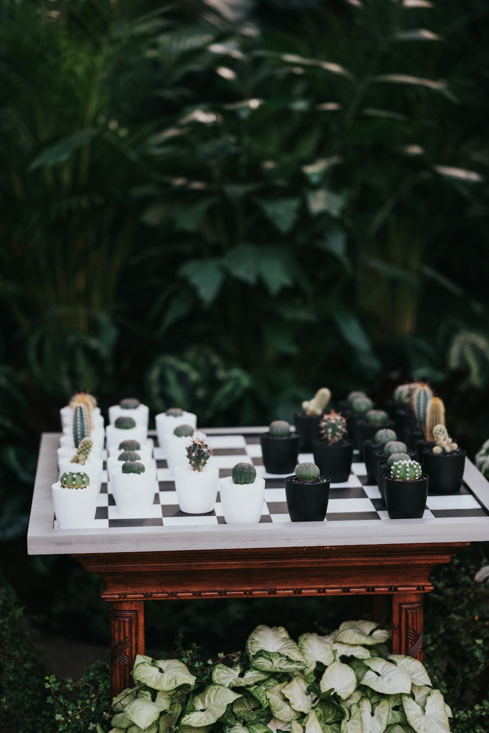 white and brown chess piece on white chess board