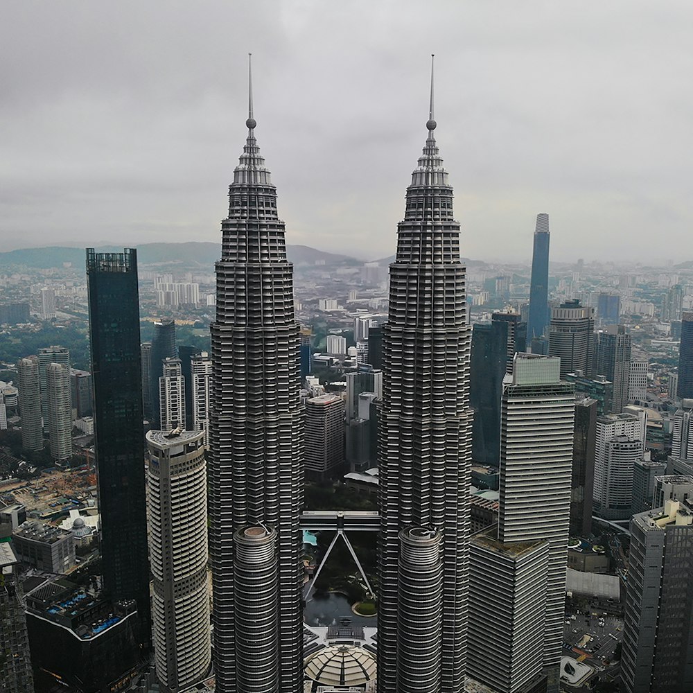 high rise buildings during daytime