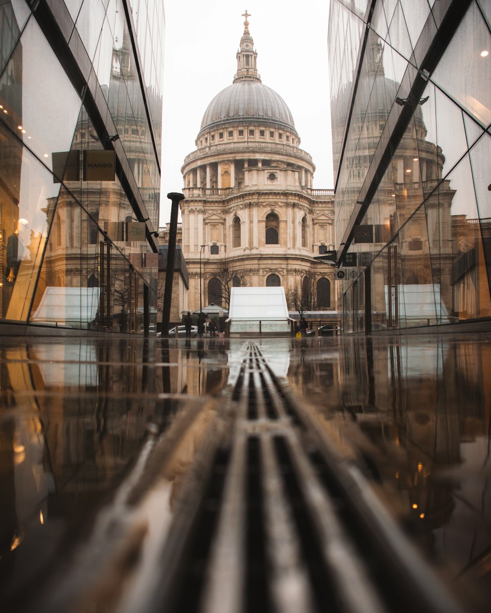 white and brown dome building