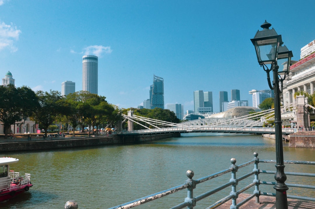 Landmark photo spot Cavenagh Bridge Bras Basah Road