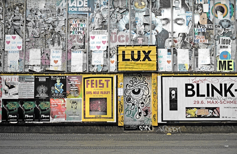 white and black wall decor