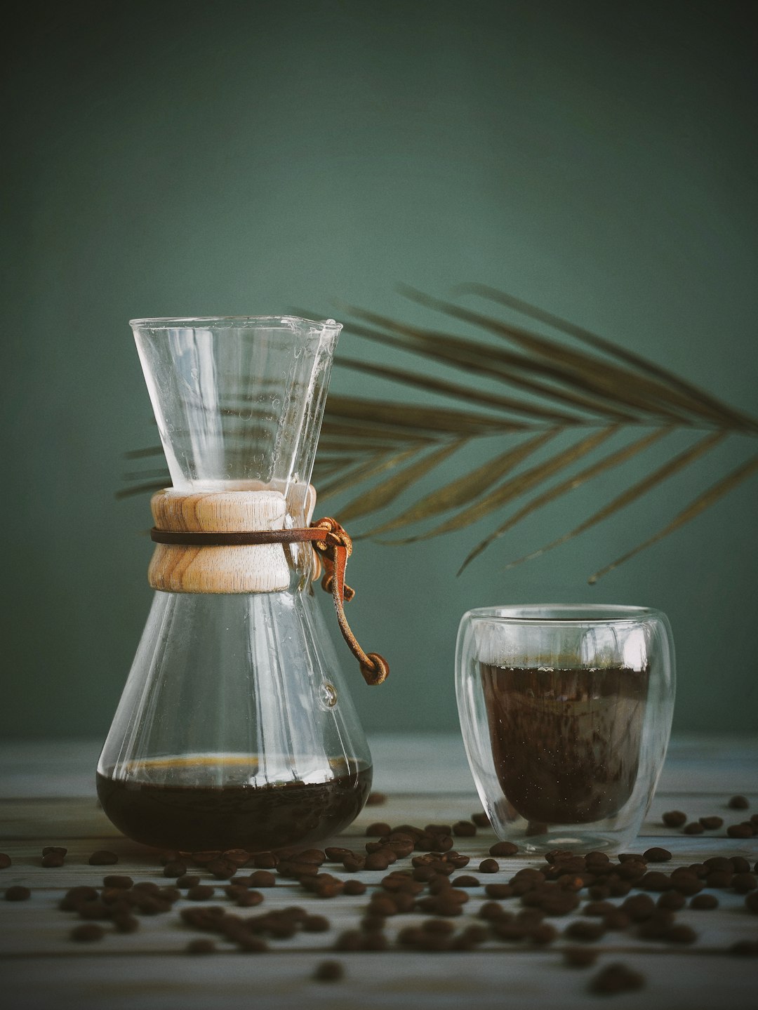 clear glass pitcher with water