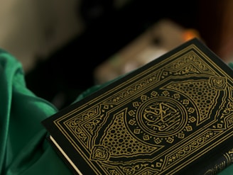 black and white floral textile