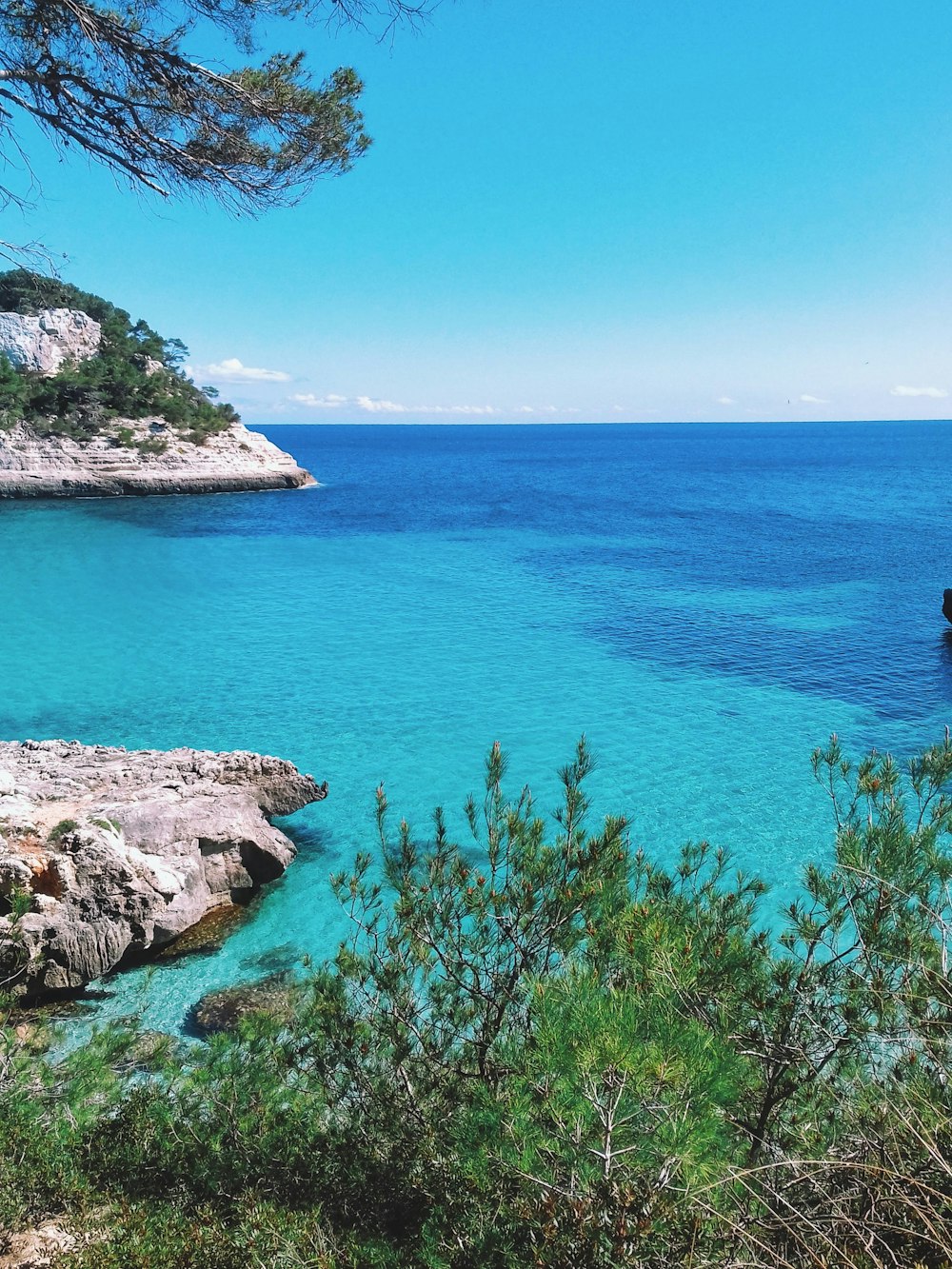 blue sea under blue sky during daytime