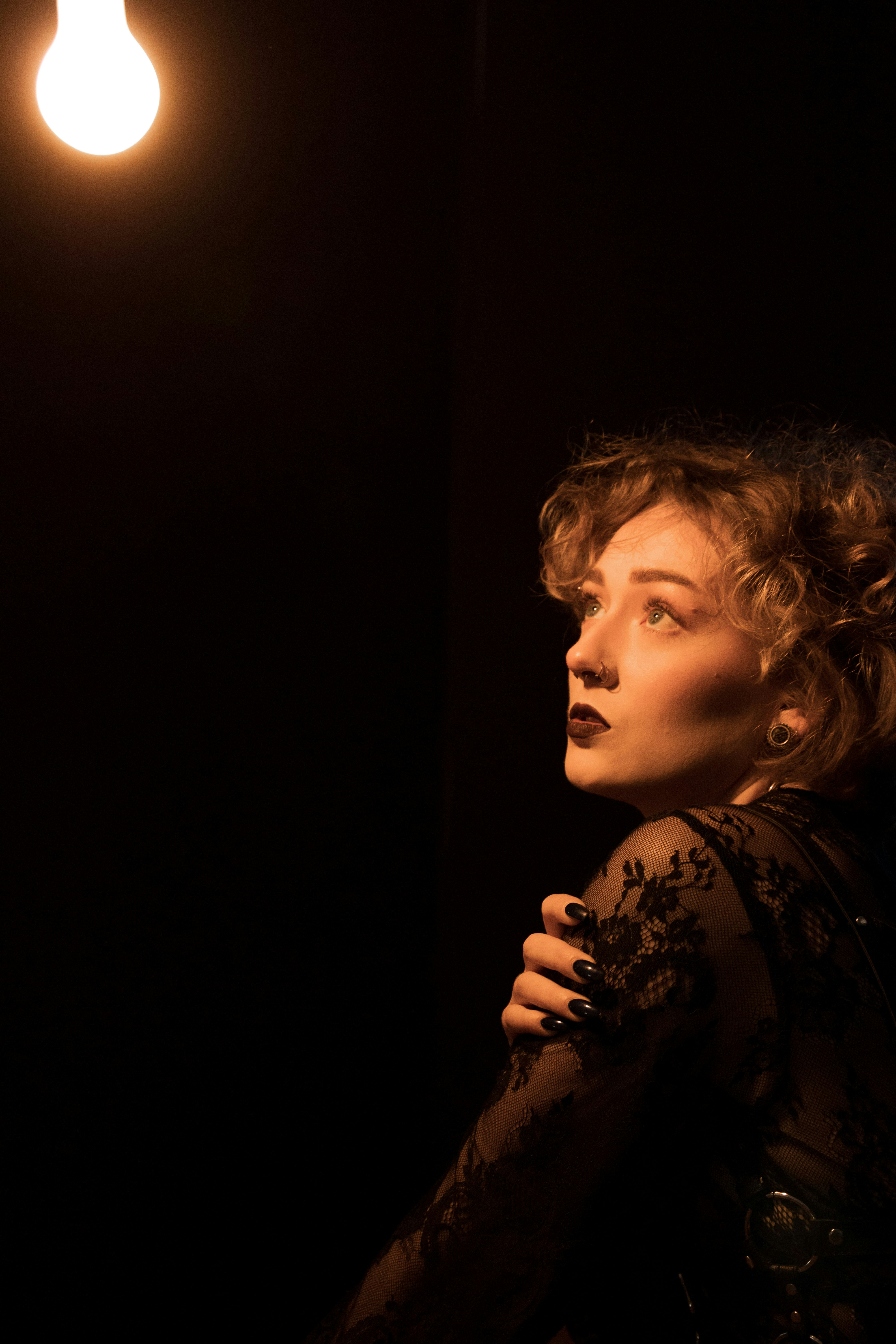 Portrait photoshoot with a gorgeous female model