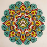 A colorful mandala representing the journey of self-discovery.