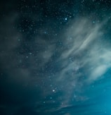 A calming image of the night sky filled with stars.