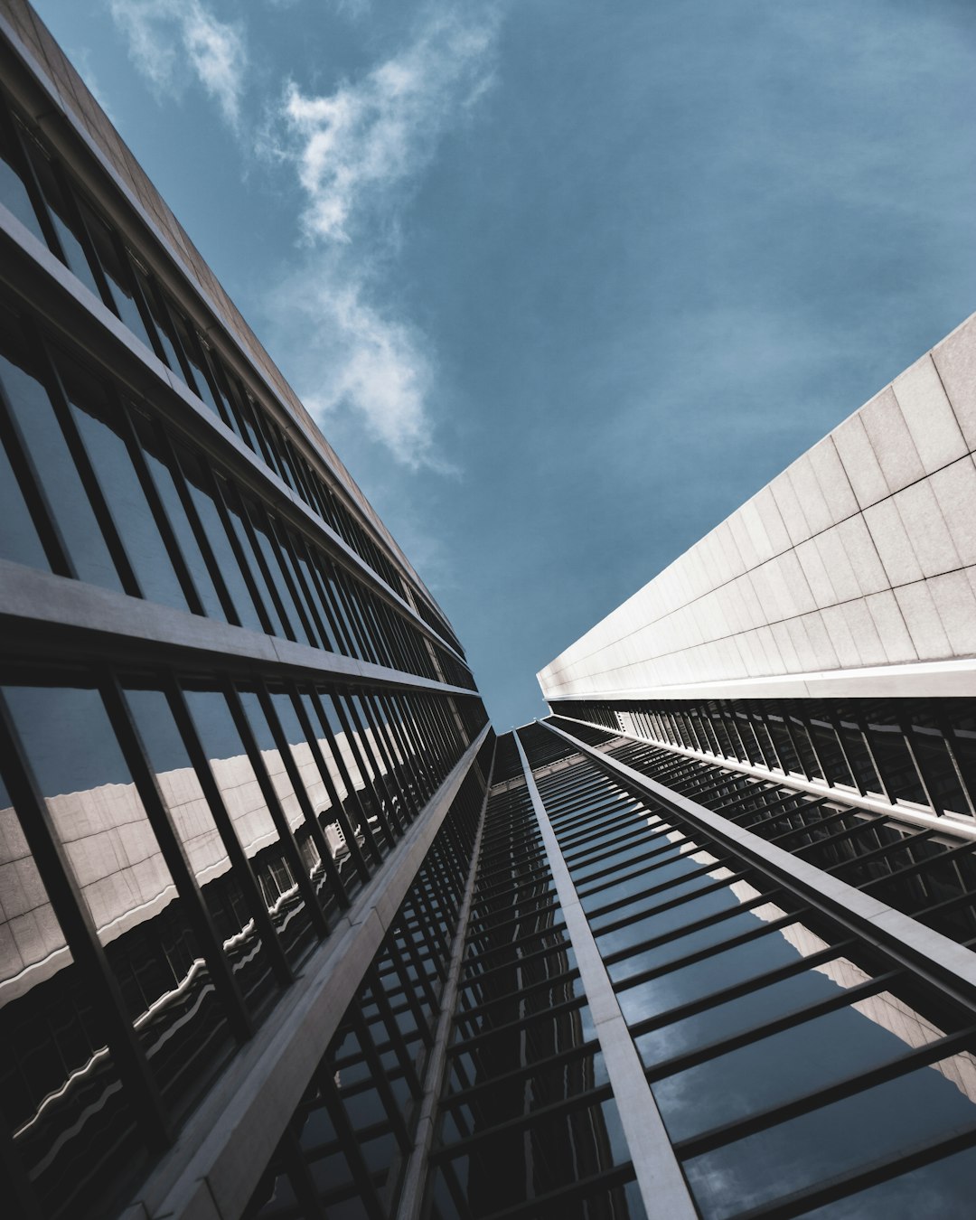 low angle photography of high rise building