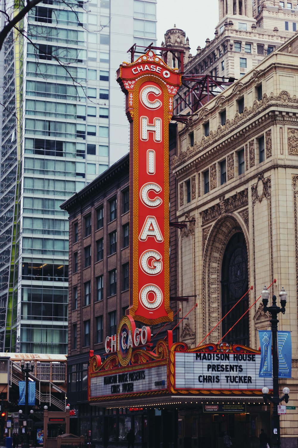 red and white concrete building