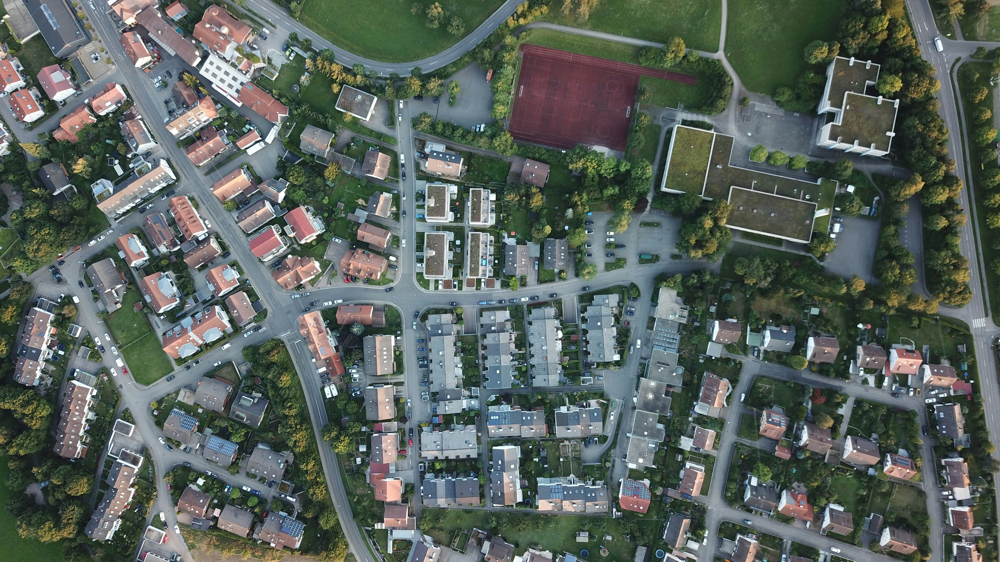 aerial view of city buildings during daytime