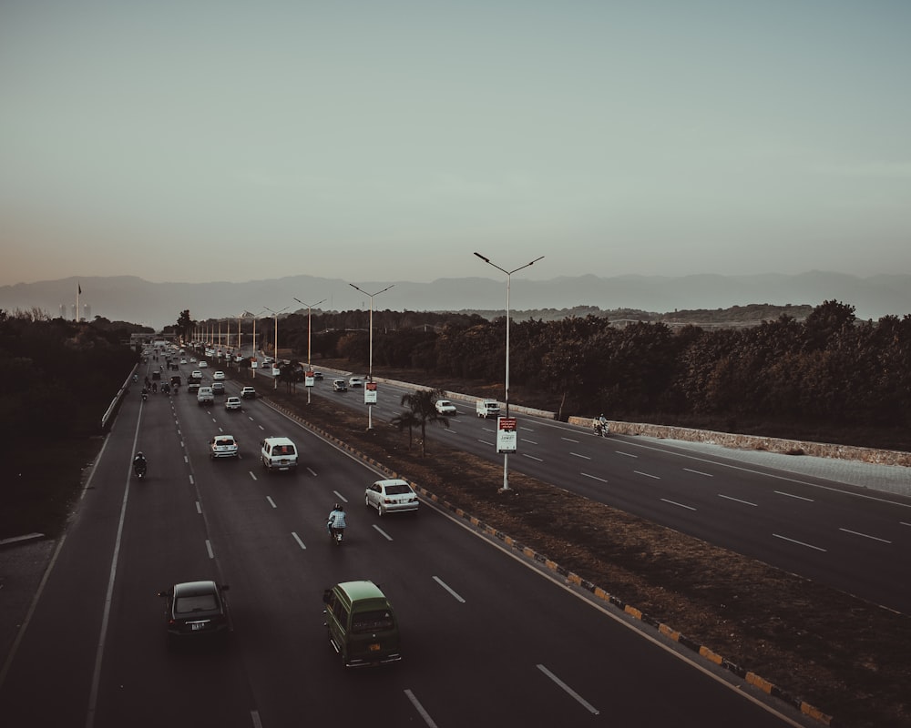 cars on road during daytime