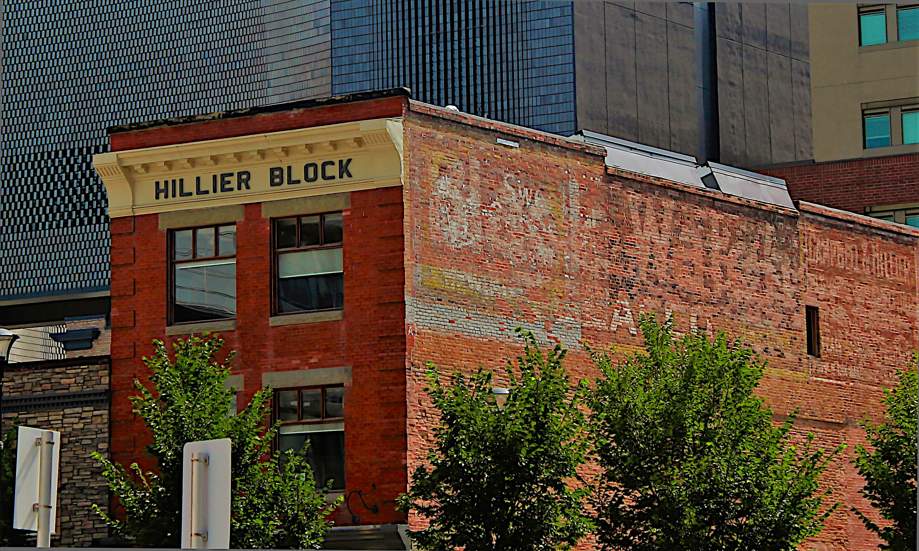 Red Brick Building; Downtown Calgary, Alberta.