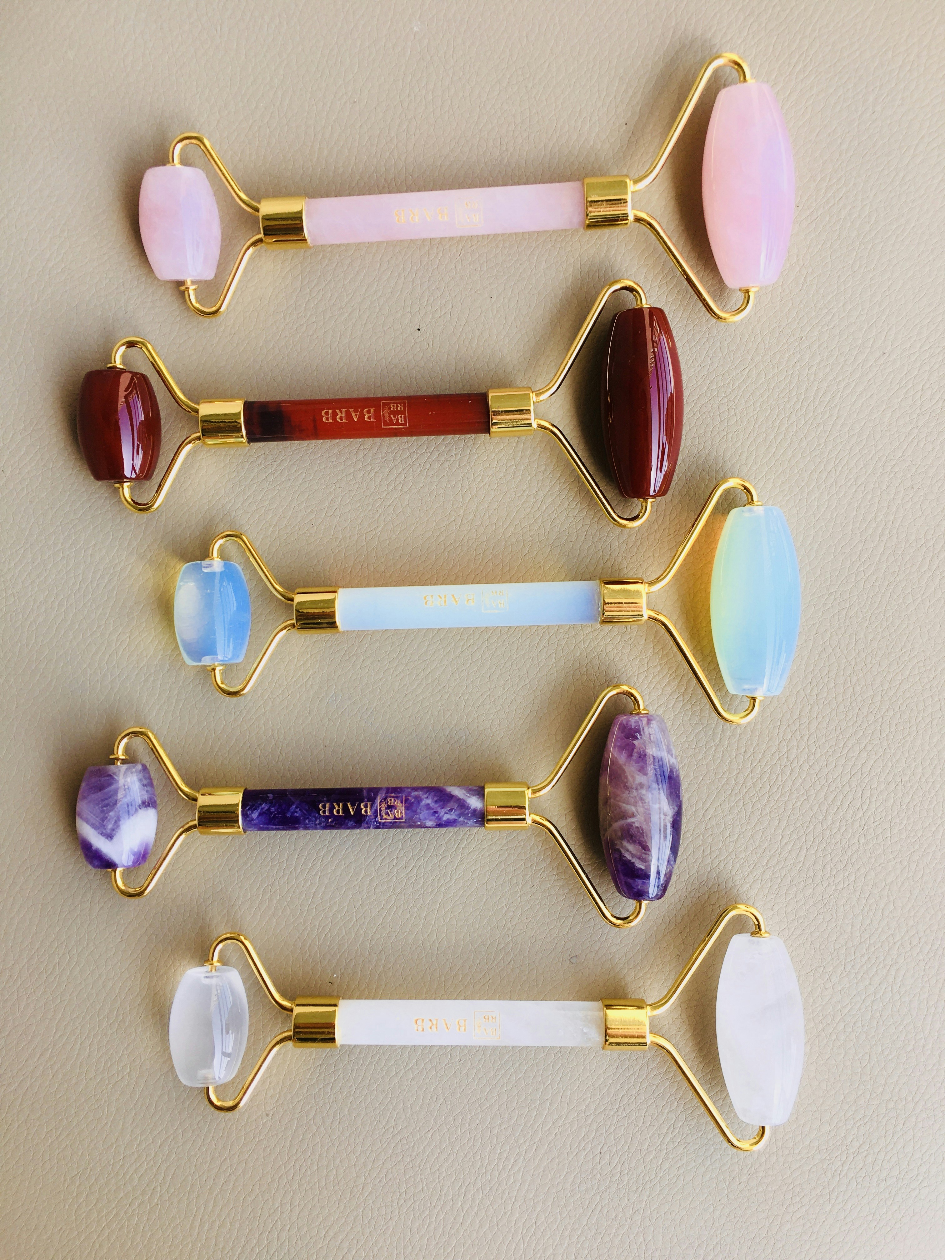 stone rollers for unusual facial treatments
