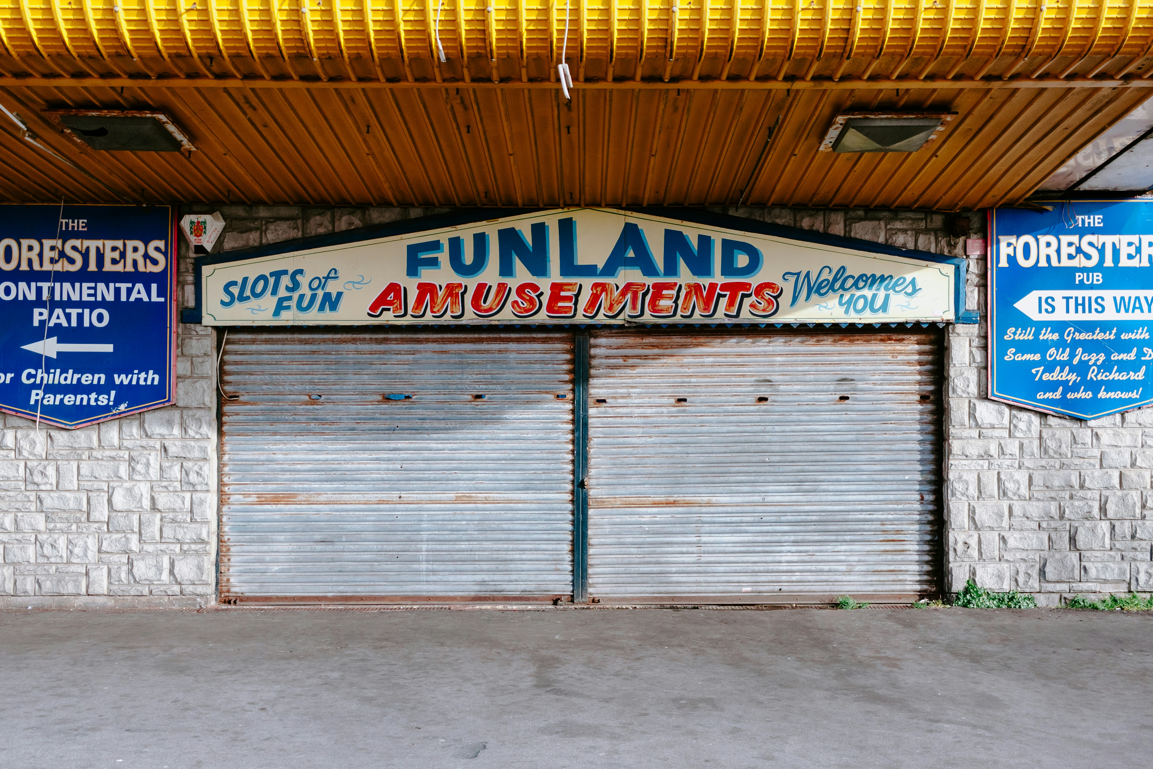 white and red wooden garage door