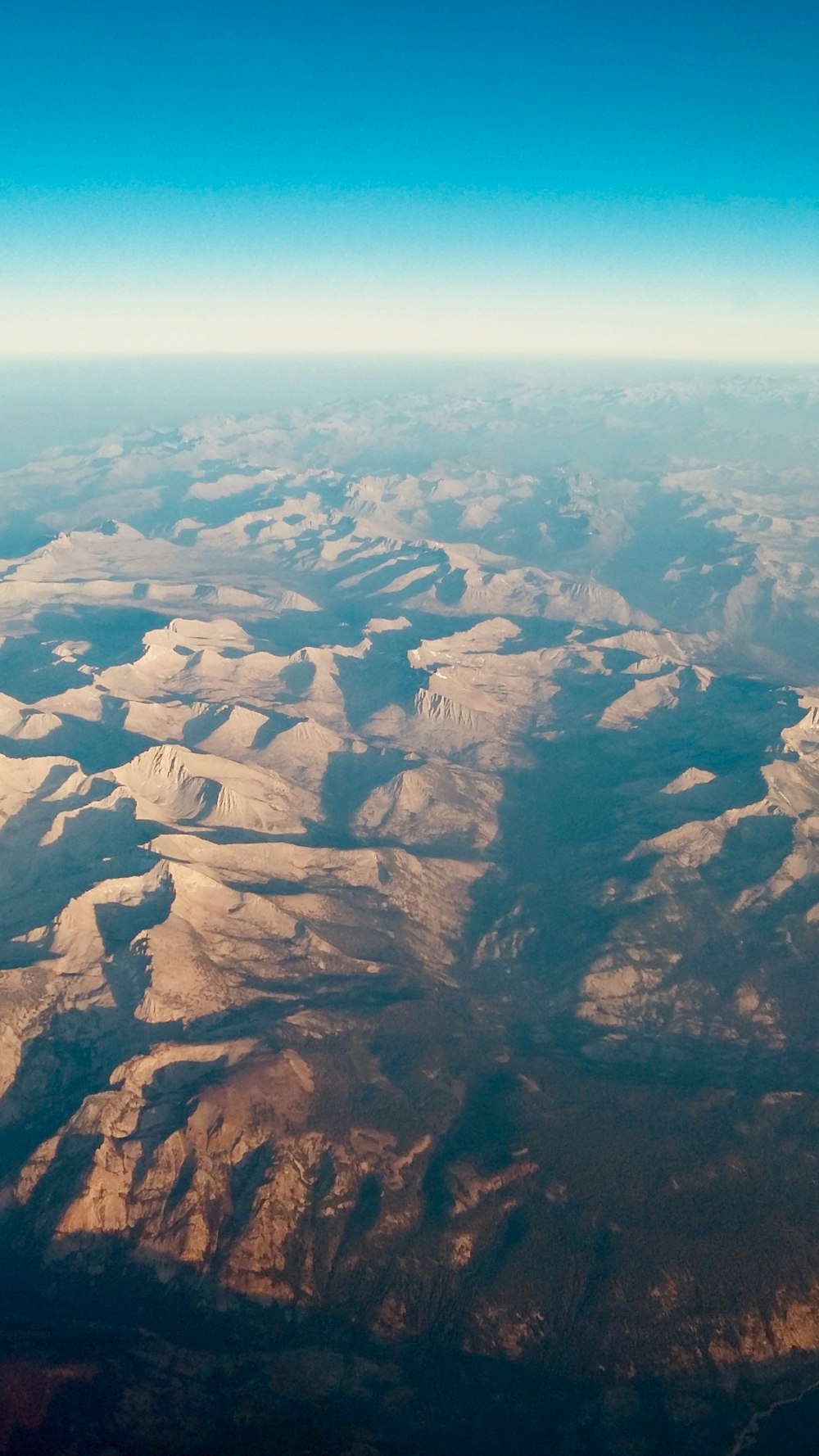 aerial view of mountains during daytime