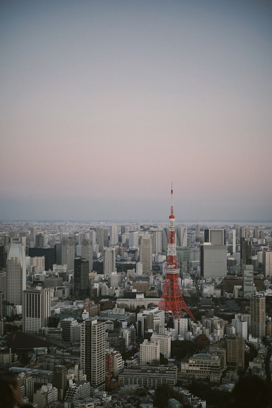aerial view of city buildings during daytime in Tokyo Japan