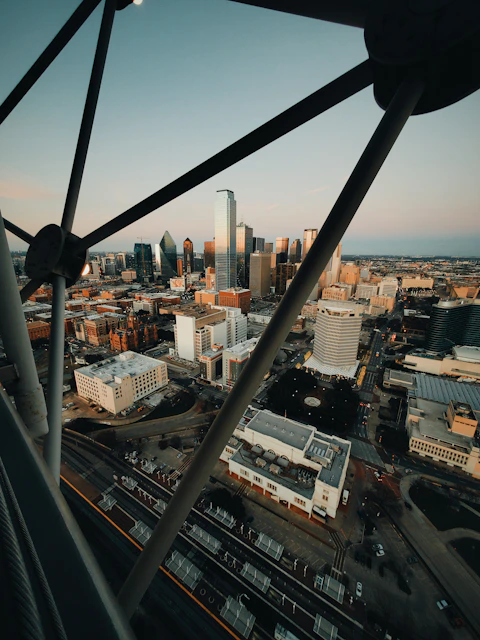 city buildings under white sky during daytime