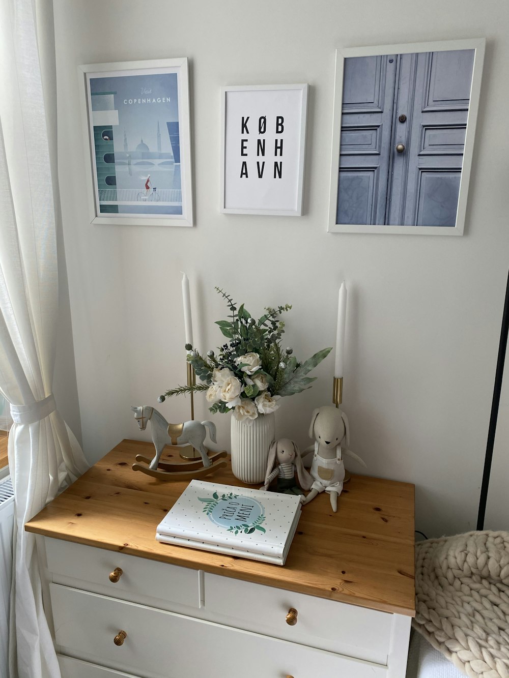 white ceramic mug on brown wooden table