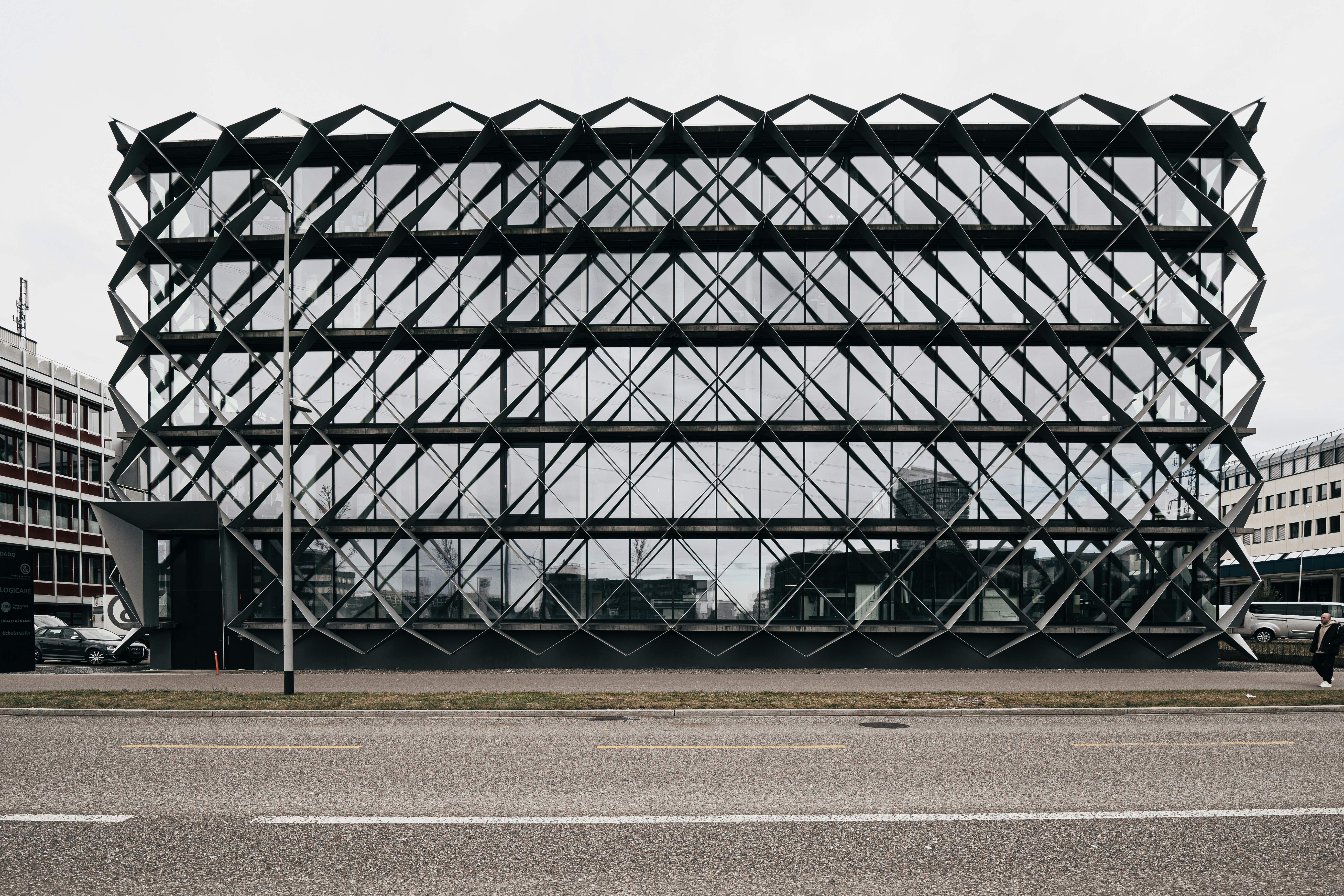 black metal frame on brown field