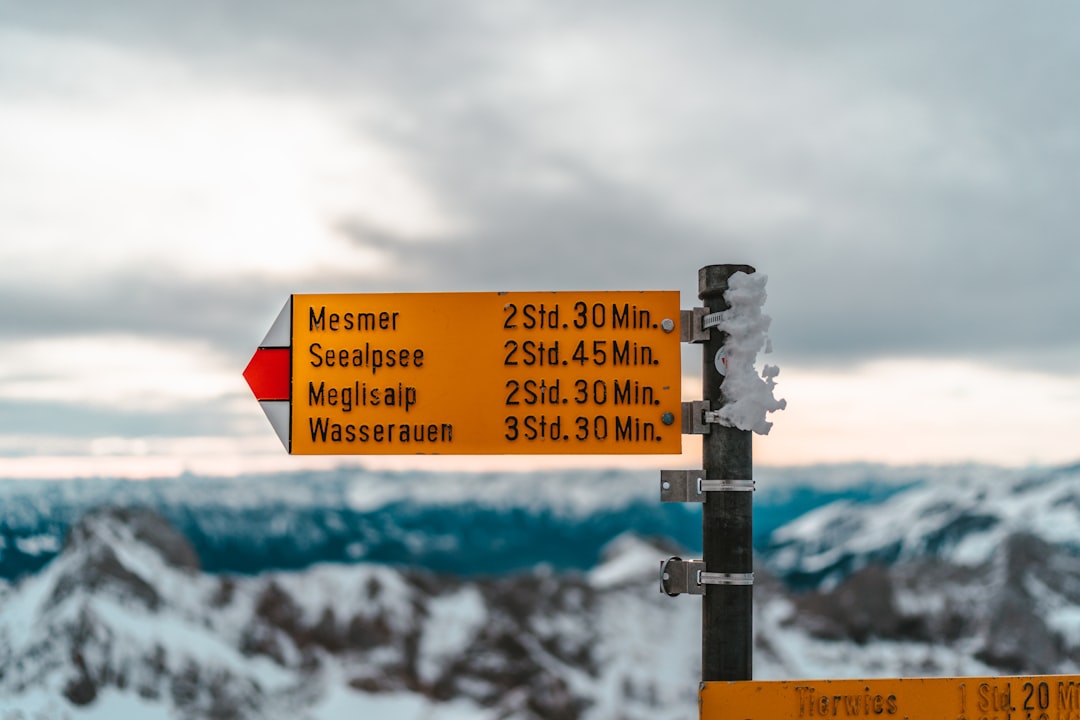 red and black street sign