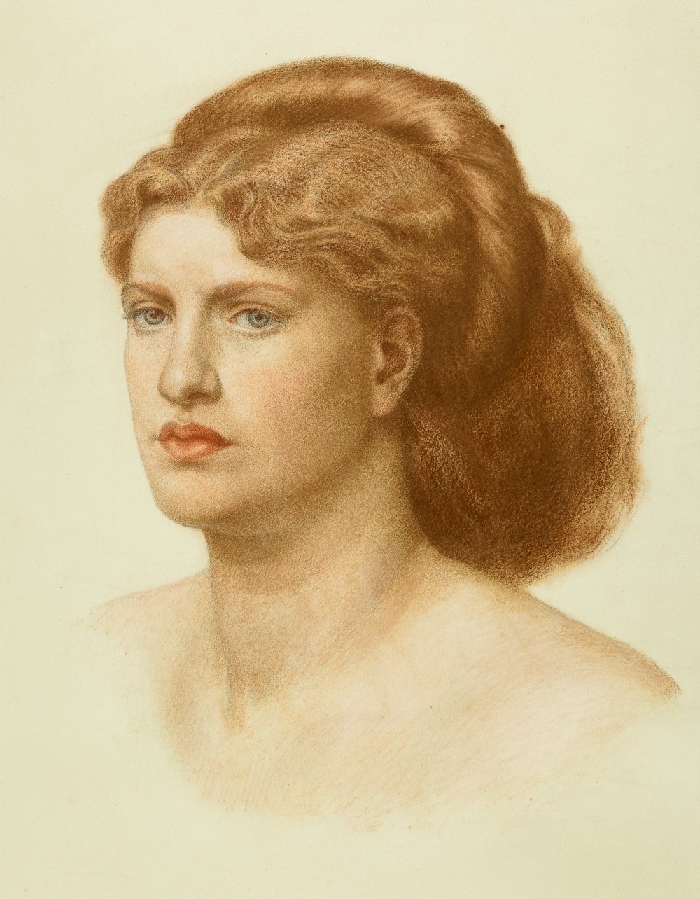 woman with blonde hair portrait