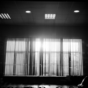 An image showcasing a modern electric shading installation.