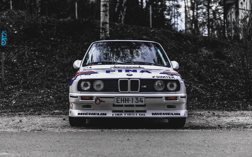 white and black bmw m 3